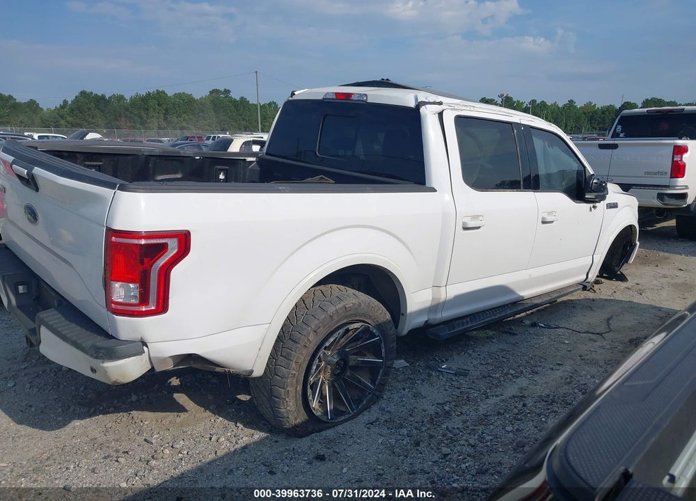 2016 FORD F-150 XLT VIN: 1FTEW1EF6GKD91256