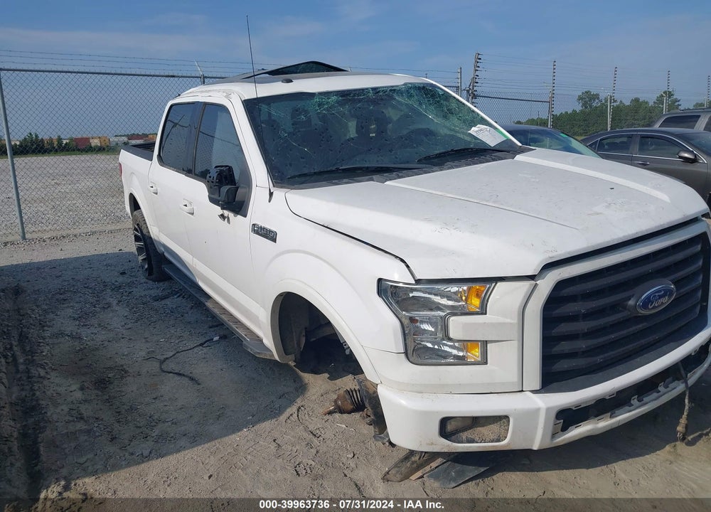 2016 FORD F-150 XLT VIN: 1FTEW1EF6GKD91256