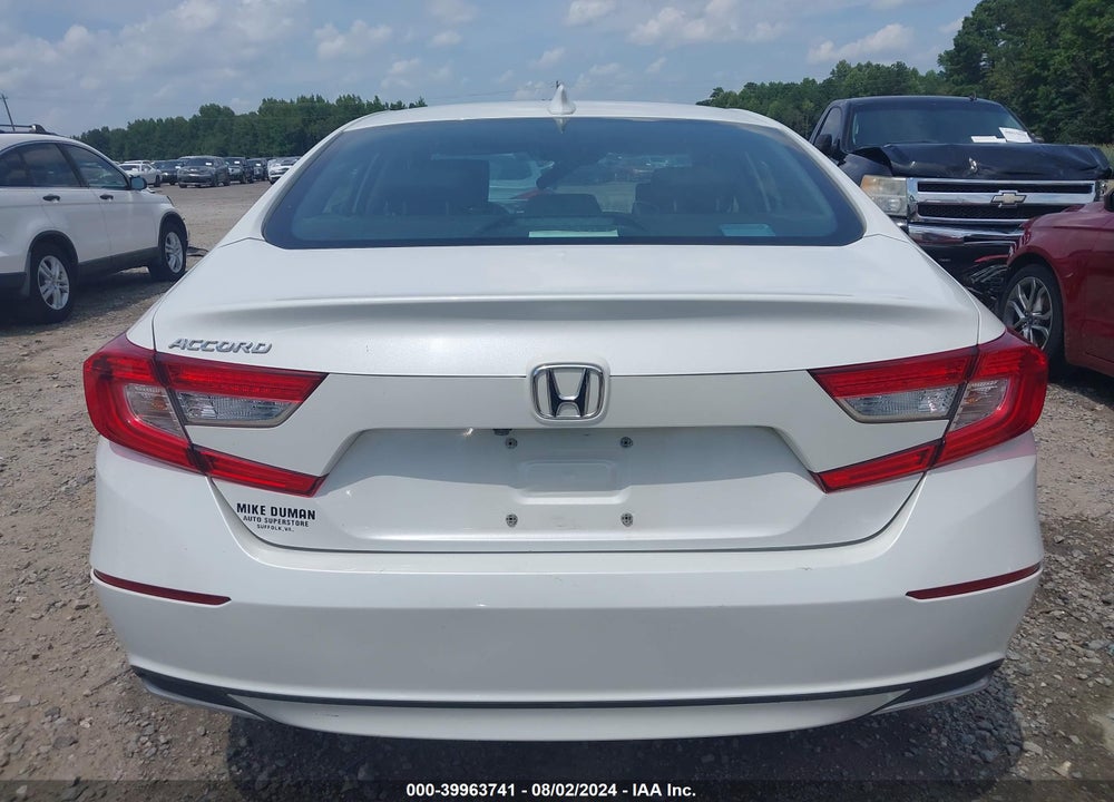 2018 HONDA ACCORD VIN: 1HGCV1F49JA010151