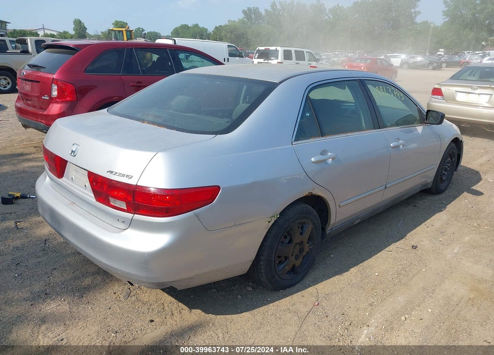 2005 HONDA ACCORD 2.4 LX VIN: 1HGCM56475A171288