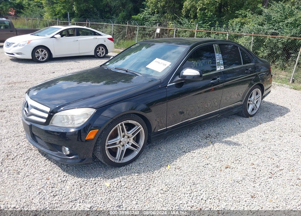 2008 MERCEDES-BENZ C 350 SPORT VIN: WDDGF56X98F034516