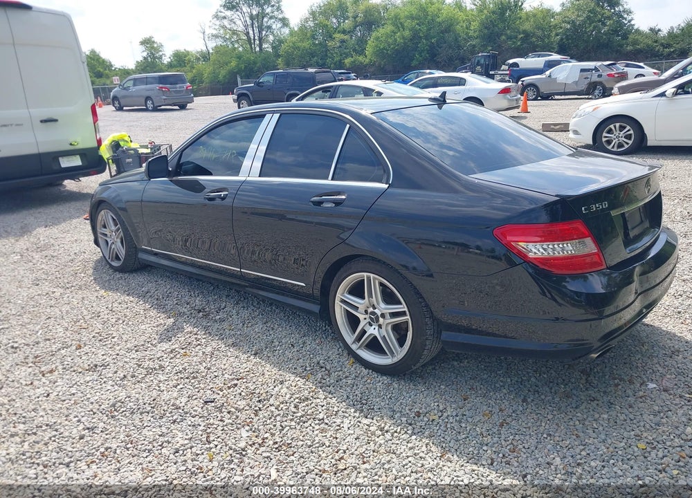 2008 MERCEDES-BENZ C 350 SPORT VIN: WDDGF56X98F034516
