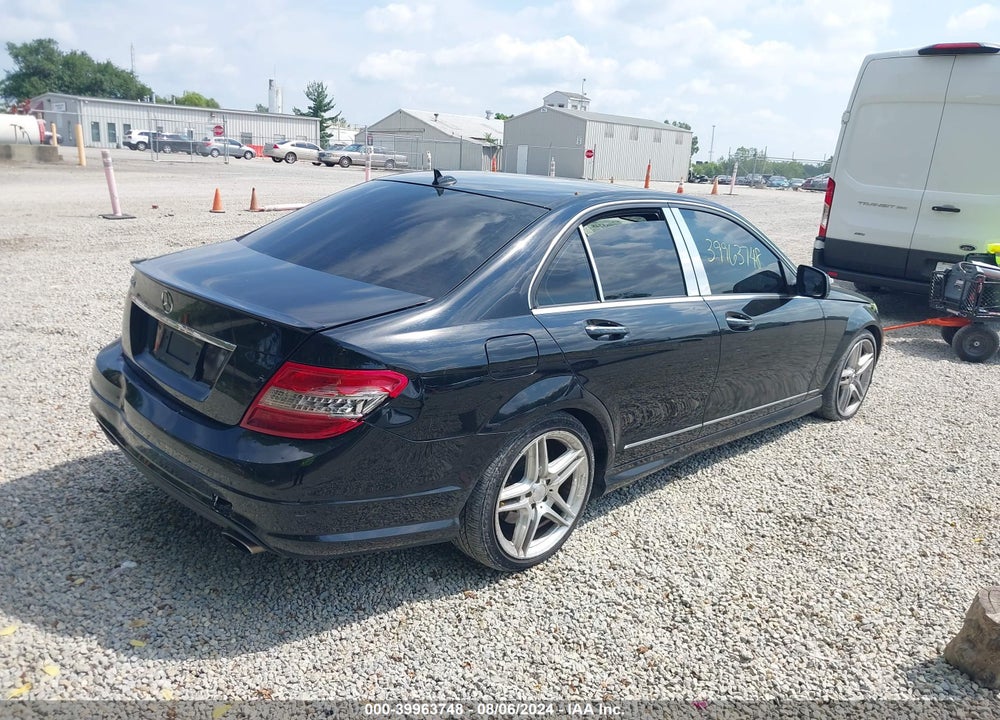 2008 MERCEDES-BENZ C 350 SPORT VIN: WDDGF56X98F034516