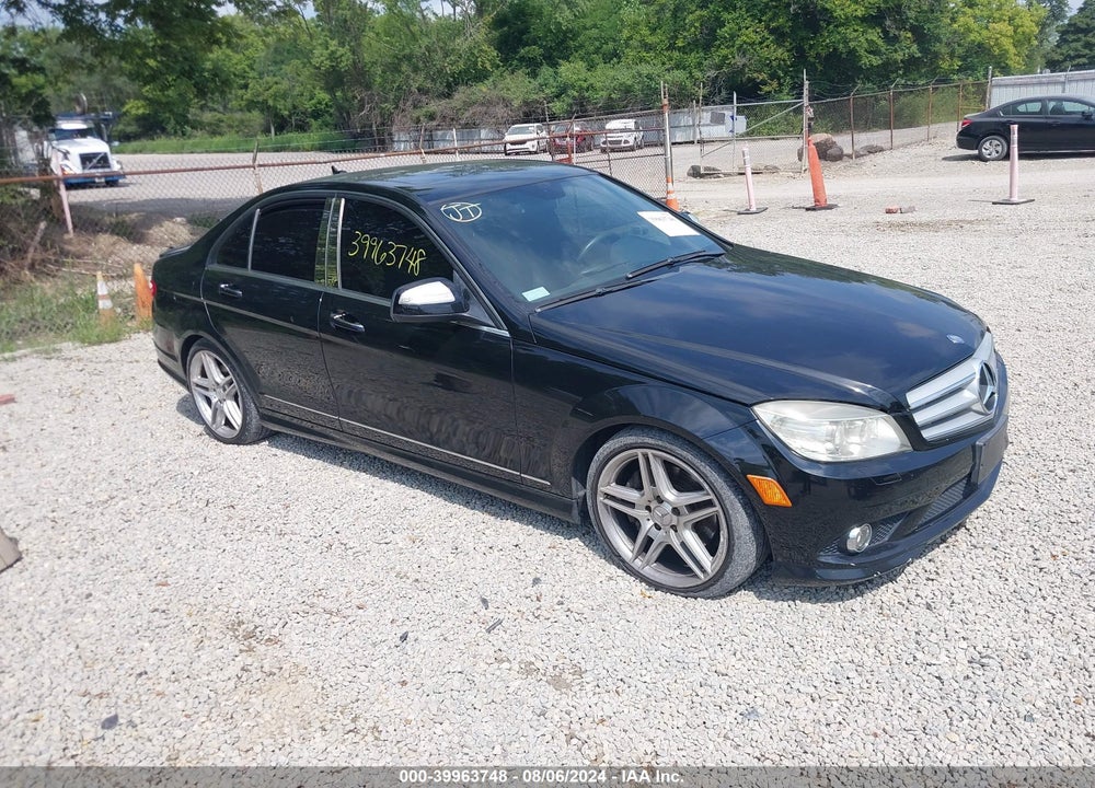 2008 MERCEDES-BENZ C 350 SPORT VIN: WDDGF56X98F034516
