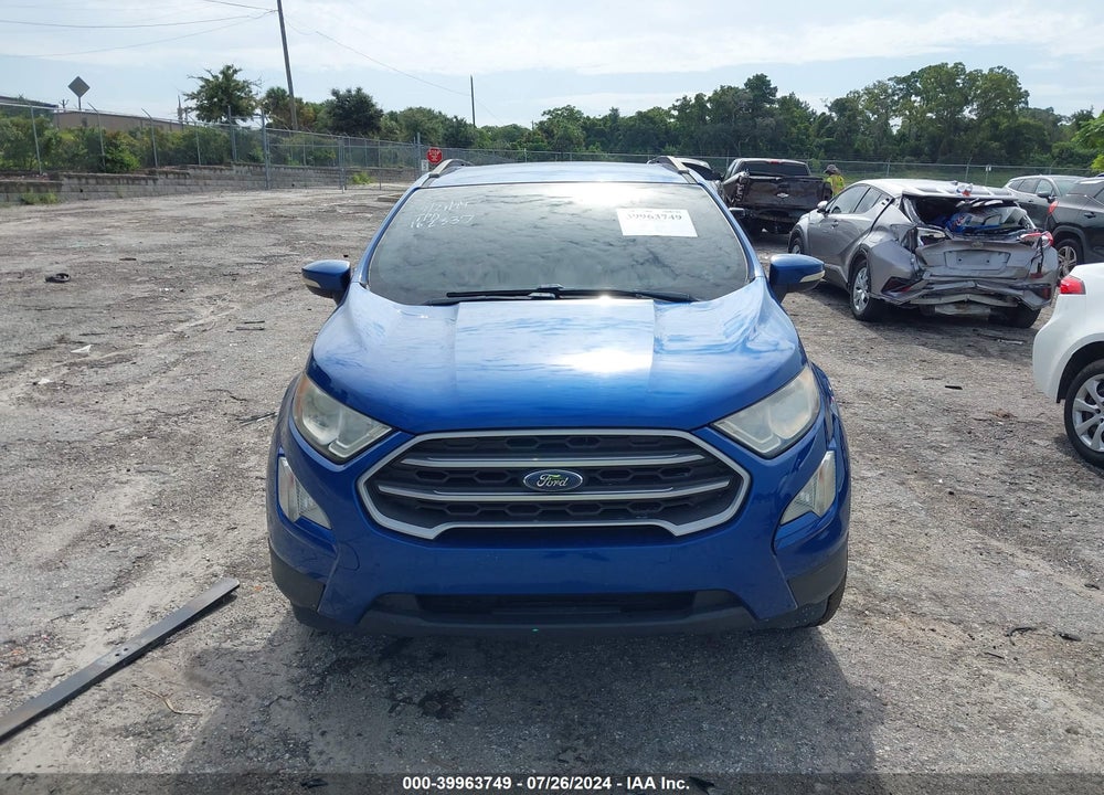 2018 FORD ECOSPORT SE VIN: MAJ3P1TE1JC243831