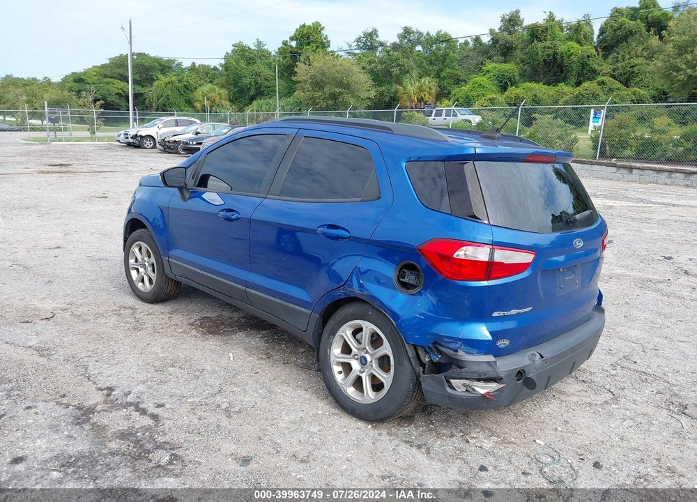 2018 FORD ECOSPORT SE VIN: MAJ3P1TE1JC243831