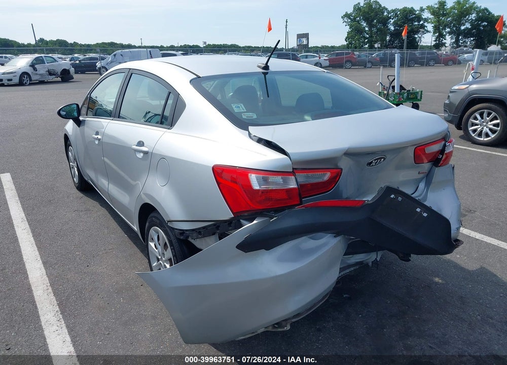 2016 KIA RIO LX VIN: KNADM4A33G6548164