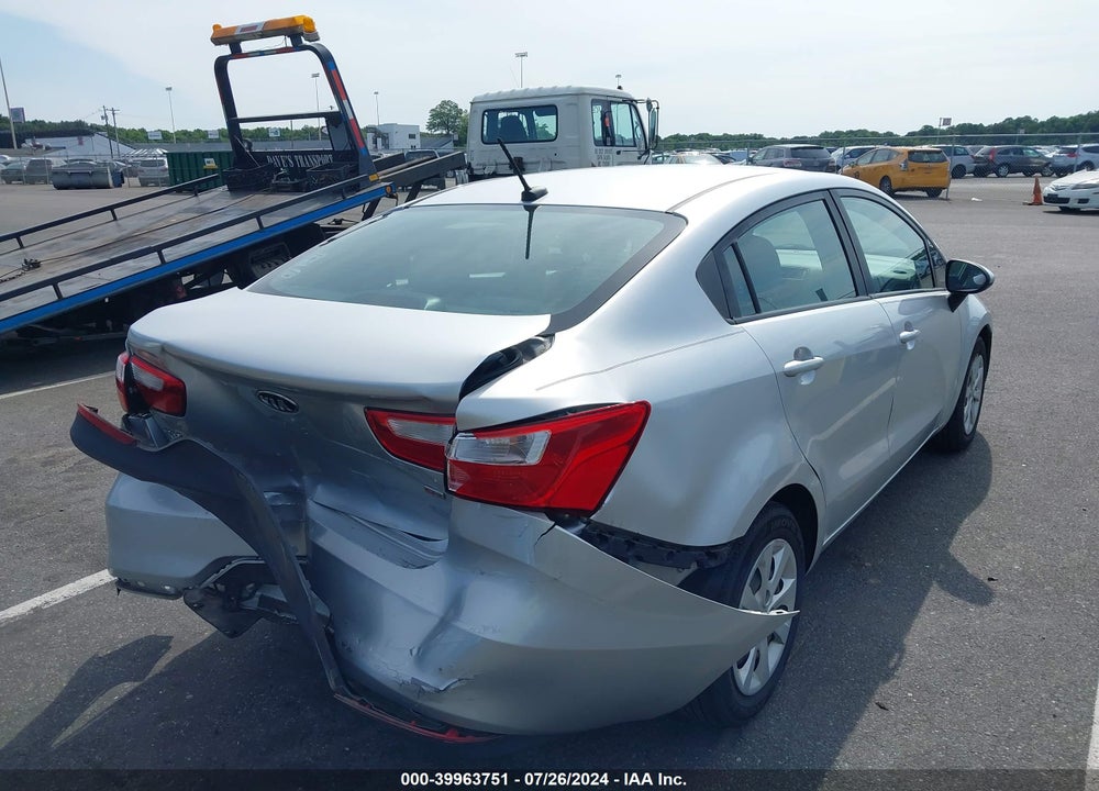 2016 KIA RIO LX VIN: KNADM4A33G6548164