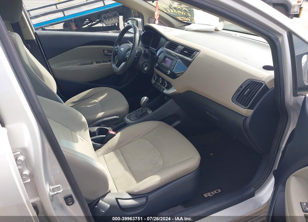 2016 KIA RIO LX VIN: KNADM4A33G6548164