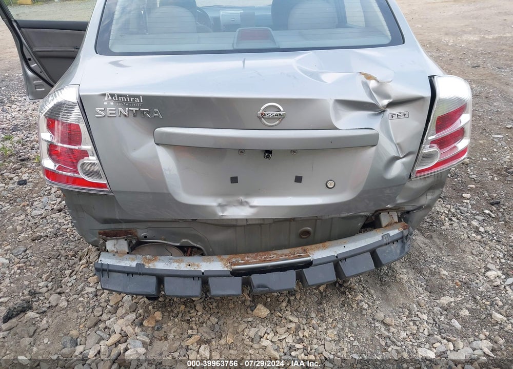 2009 NISSAN SENTRA 2.0 VIN: 3N1AB61E99L652758