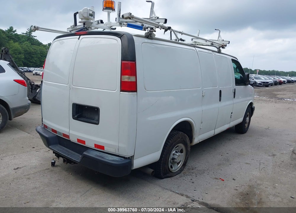 2015 CHEVROLET EXPRESS 2500 WORK VAN VIN: 1GCWGFCF7F1167659