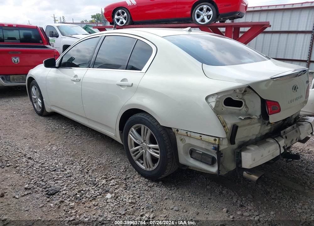 2012 INFINITI G37X VIN: JN1CV6AR4CM670939