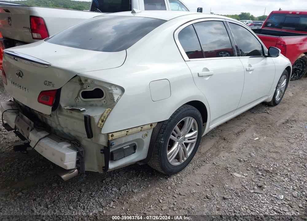 2012 INFINITI G37X VIN: JN1CV6AR4CM670939