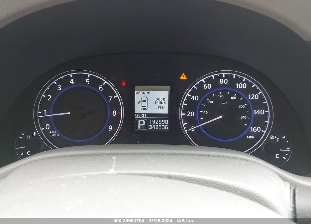 2012 INFINITI G37X VIN: JN1CV6AR4CM670939