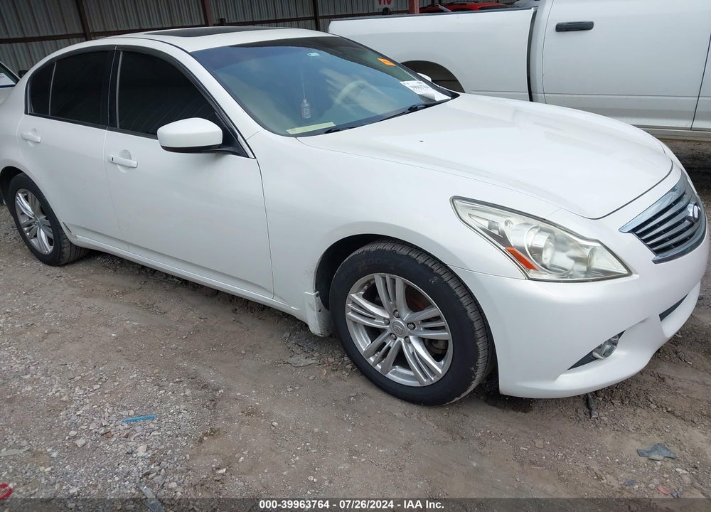 2012 INFINITI G37X VIN: JN1CV6AR4CM670939