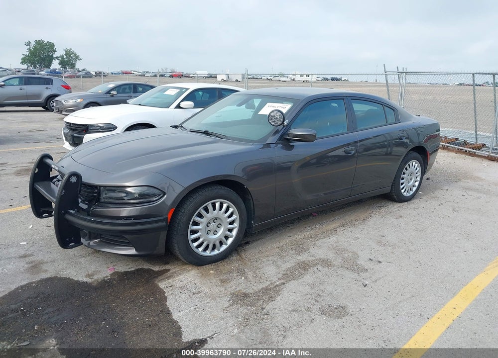 2020 DODGE CHARGER POLICE AWD VIN: 2C3CDXKTXLH127487