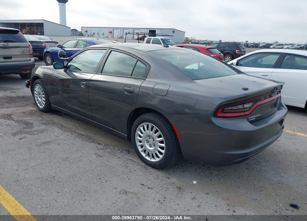 2020 DODGE CHARGER POLICE AWD VIN: 2C3CDXKTXLH127487