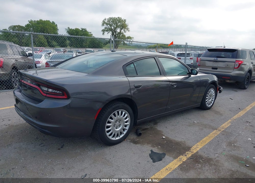 2020 DODGE CHARGER POLICE AWD VIN: 2C3CDXKTXLH127487