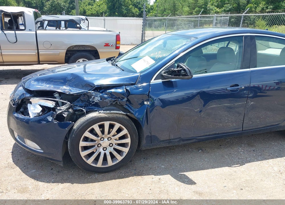 2011 BUICK REGAL CXL RUSSELSHEIM VIN: W04GS5EC3B1001952
