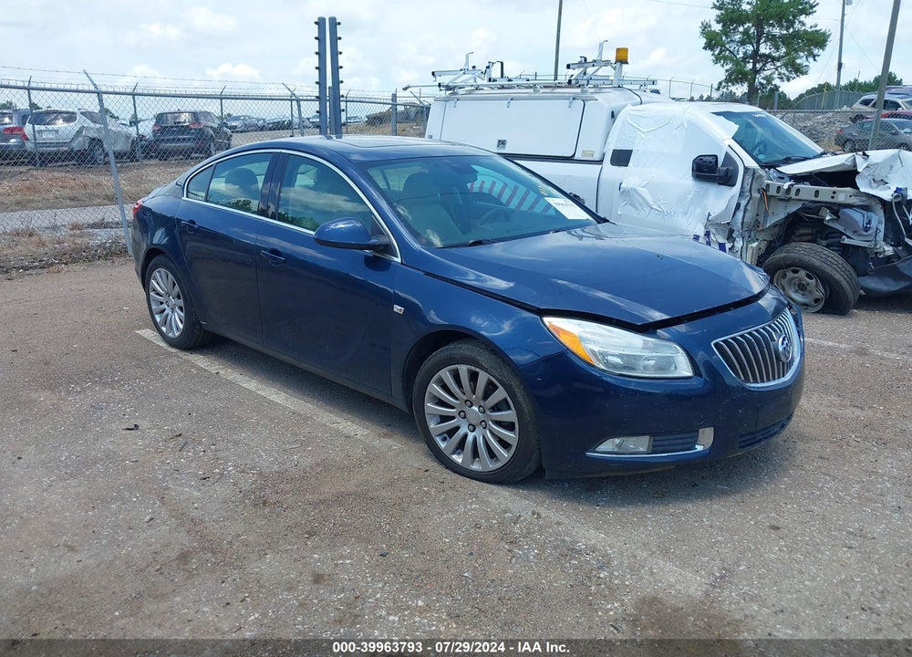 2011 BUICK REGAL CXL RUSSELSHEIM VIN: W04GS5EC3B1001952
