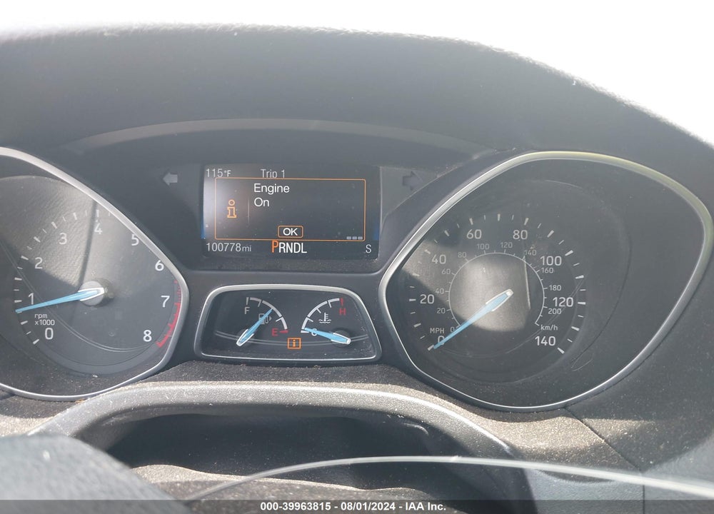 2018 FORD FOCUS SE VIN: 1FADP3F26JL204329