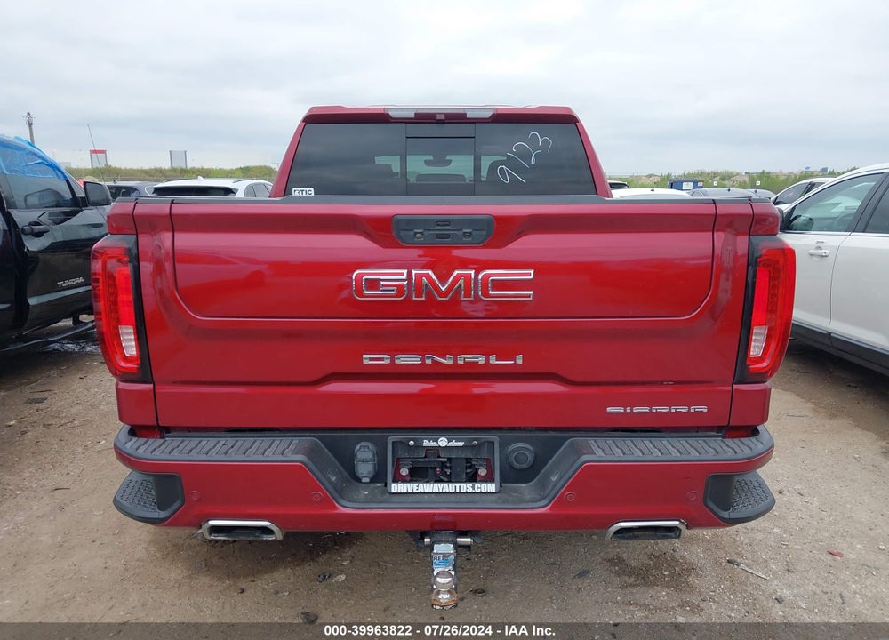 2019 GMC SIERRA 1500 DENALI VIN: 1GTU9FEL9KZ102148