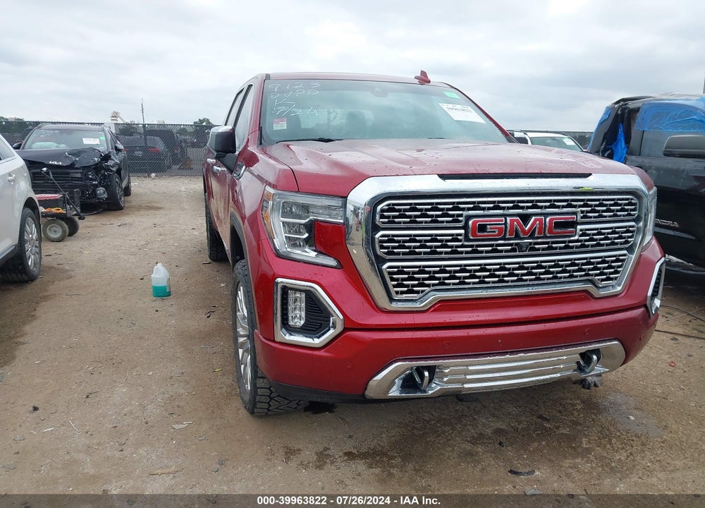 2019 GMC SIERRA 1500 DENALI VIN: 1GTU9FEL9KZ102148