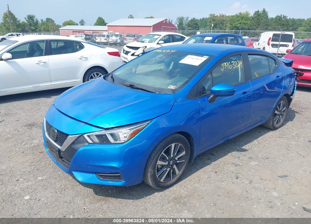 2020 NISSAN VERSA SV XTRONIC CVT VIN: 3N1CN8EV5LL918838