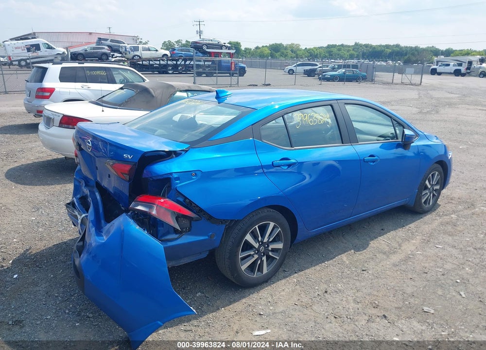 2020 NISSAN VERSA SV XTRONIC CVT VIN: 3N1CN8EV5LL918838