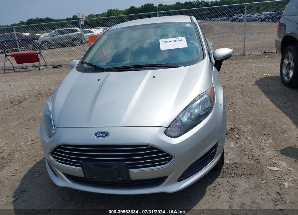 2016 FORD FIESTA SE VIN: 3FADP4BJ6GM180186
