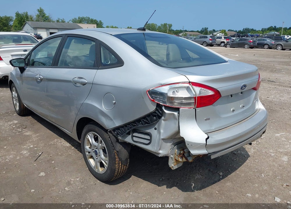 2016 FORD FIESTA SE VIN: 3FADP4BJ6GM180186