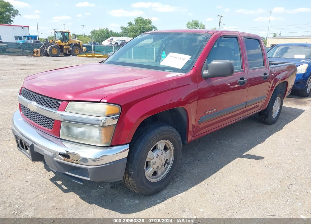 2005 CHEVROLET COLORADO LS VIN: 1GCCS138258212454