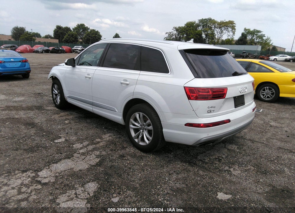 2019 AUDI Q7 55 PREMIUM/55 SE PREMIUM VIN: WA1AAAF78KD011331