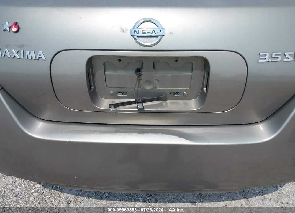 2006 NISSAN MAXIMA 3.5 SL VIN: 1N4BA41E46C834213