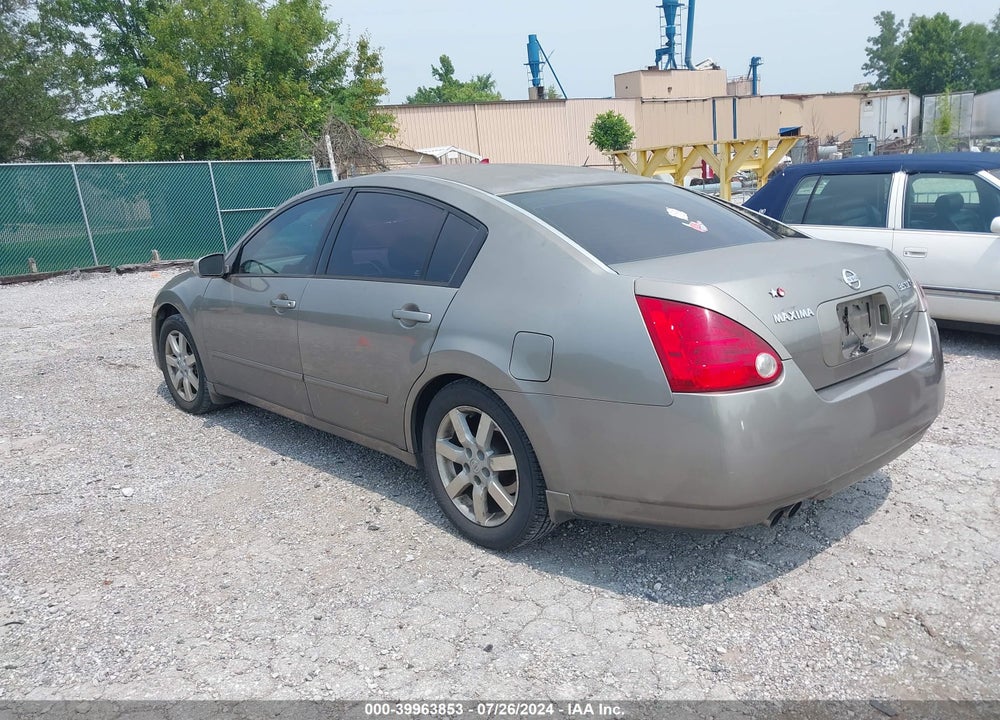 2006 NISSAN MAXIMA 3.5 SL VIN: 1N4BA41E46C834213