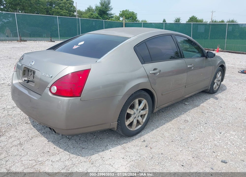 2006 NISSAN MAXIMA 3.5 SL VIN: 1N4BA41E46C834213