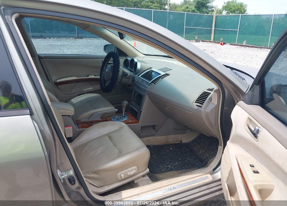 2006 NISSAN MAXIMA 3.5 SL VIN: 1N4BA41E46C834213