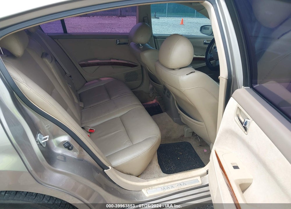 2006 NISSAN MAXIMA 3.5 SL VIN: 1N4BA41E46C834213