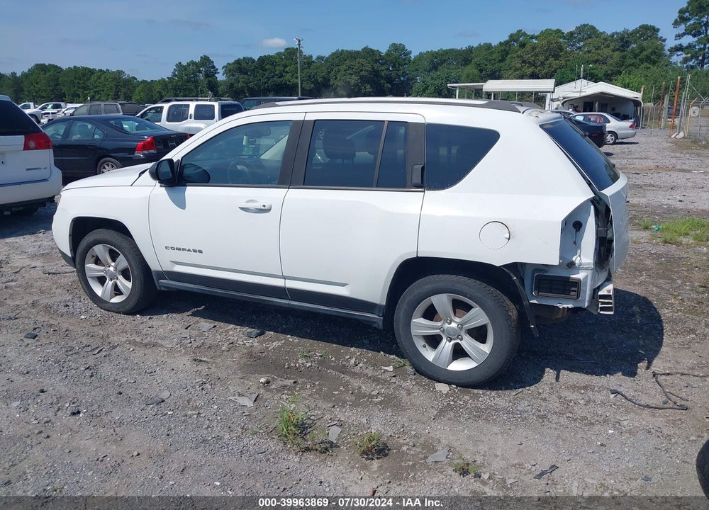 2016 JEEP COMPASS SPORT VIN: 1C4NJCBA9GD734505