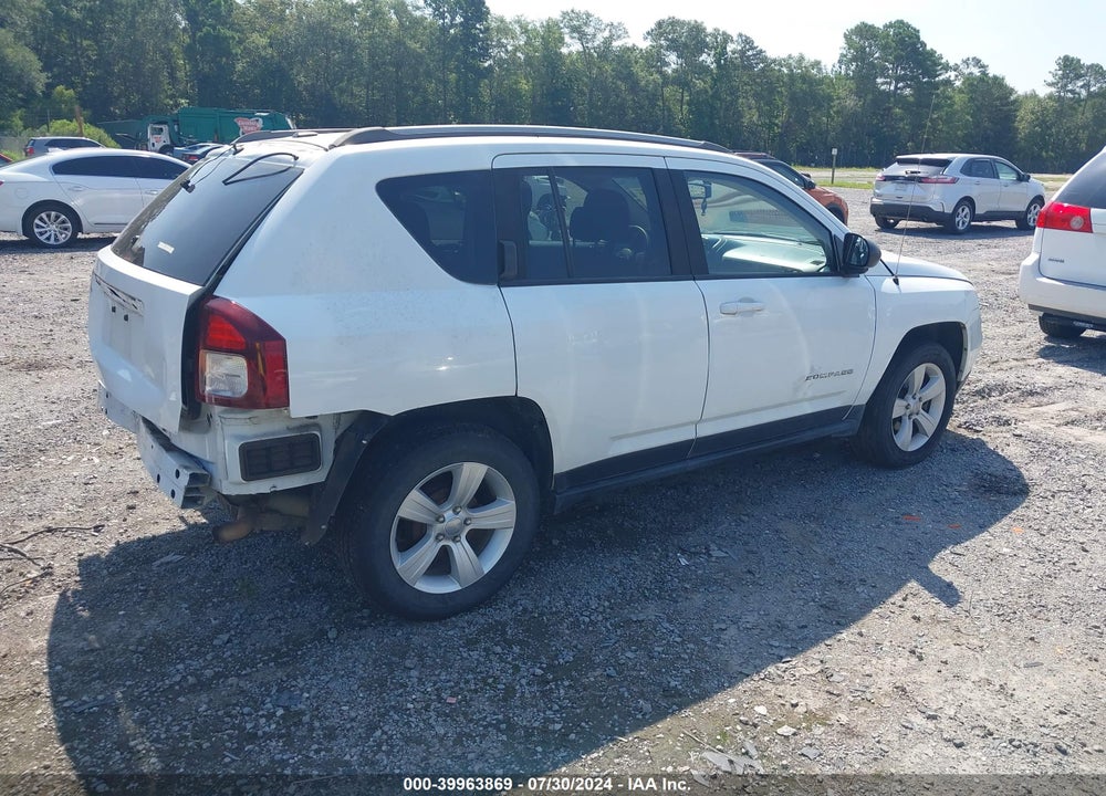 2016 JEEP COMPASS SPORT VIN: 1C4NJCBA9GD734505