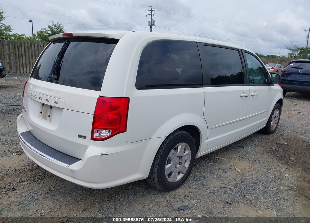 2011 DODGE GRAND CARAVAN EXPRESS VIN: 2D4RN4DG5BR788647