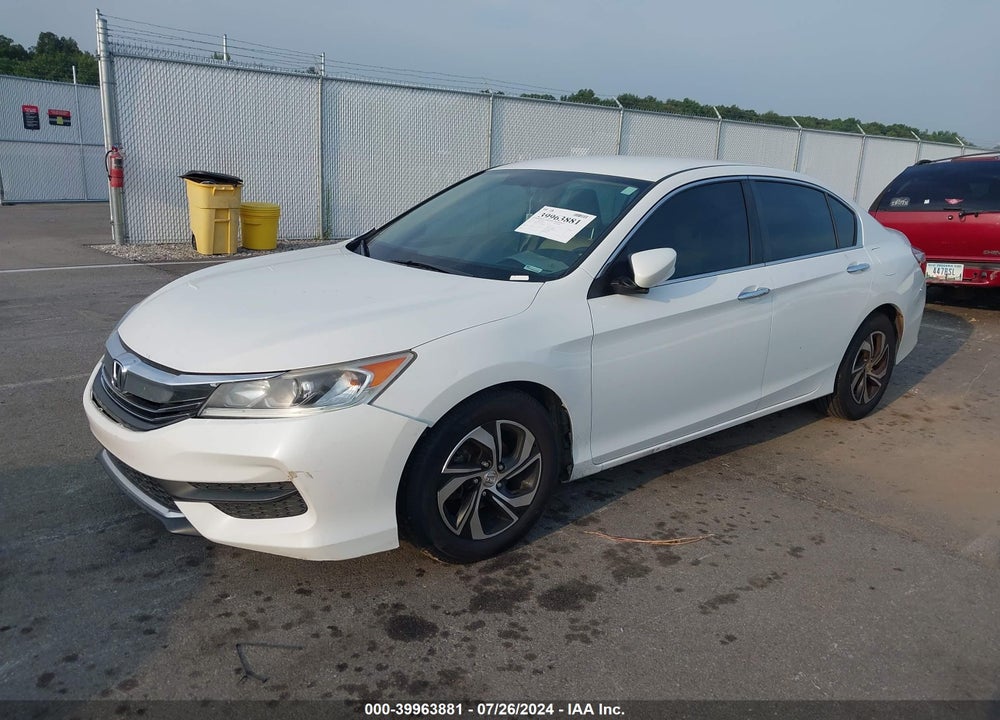 2016 HONDA ACCORD LX VIN: 1HGCR2F36GA121895