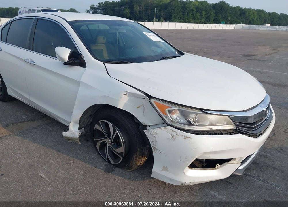 2016 HONDA ACCORD LX VIN: 1HGCR2F36GA121895
