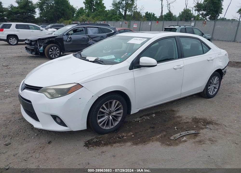 2014 TOYOTA COROLLA LE PLUS VIN: 2T1BURHE5EC120729