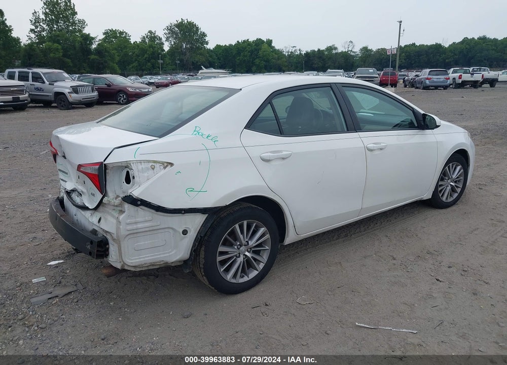 2014 TOYOTA COROLLA LE PLUS VIN: 2T1BURHE5EC120729