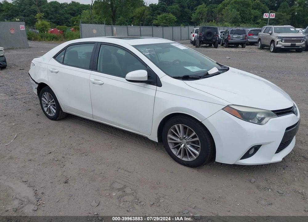 2014 TOYOTA COROLLA LE PLUS VIN: 2T1BURHE5EC120729