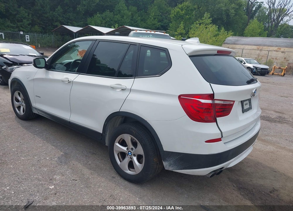 2012 BMW X3 XDRIVE28I VIN: 5UXWX5C51CL717213