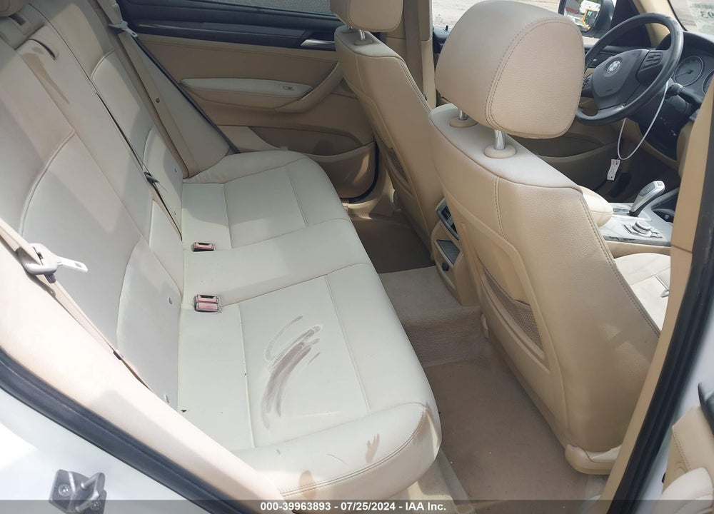 2012 BMW X3 XDRIVE28I VIN: 5UXWX5C51CL717213