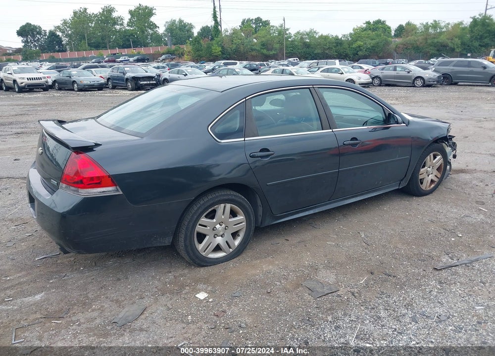 2012 CHEVROLET IMPALA LT VIN: 2G1WG5E36C1332001