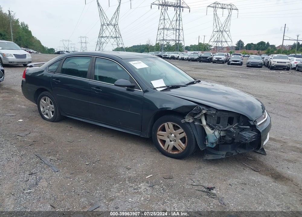 2012 CHEVROLET IMPALA LT VIN: 2G1WG5E36C1332001